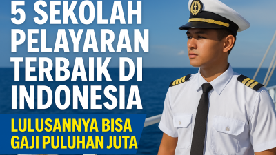5 Sekolah Pelayaran Terbaik di Indonesia, Lulusannya Bisa Gaji Puluhan Juta!